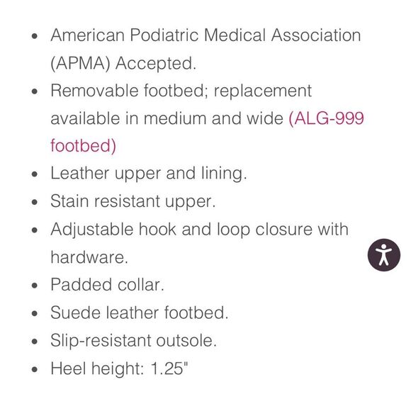 Alegria JOLEEN Black Tooled Floral Leather Slip On Adjustable Strap Support Clog - Picture 4 of 16